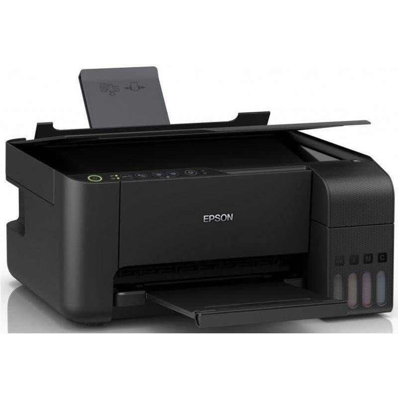 Imprimante Jet d'Encre à Réservoir Intégré EPSON ECOTANK L3150 3En1 Couleur - Wi-Fi (C11CG86407) EPSON - 3