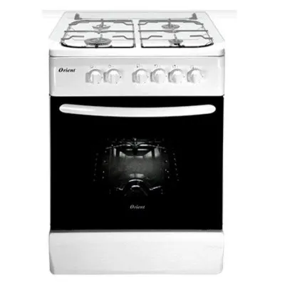 Cuisinière À Gaz 4 Feux 60 cm Orient -Blanc