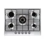 Plaque de cuisson ORIENT 5 feux 75 cm -Inox