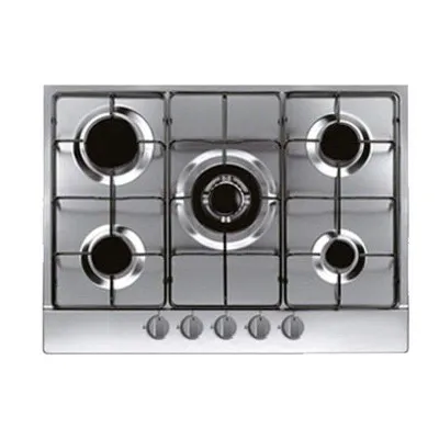 Plaque de cuisson ORIENT 5 feux avec Fonte Inox