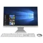 PC DE BUREAU AIO ASUS V241FAT I5 8É GÉN 8GO 1TO +128GO SSD WIN 10 - BLANC (V241FAT-W066T)