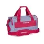 SAC DE SPORT RIVACASE POLOCHON - GRIS&ROUGE (5235)