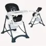 Chaise haute PRIMA Lunch Time -Noir (LT02-13)