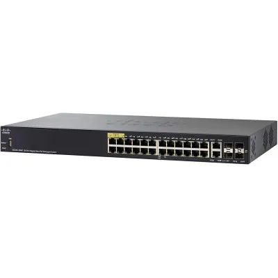 CISCO 28-PORT GIGABIT POE MANAGED SWITCH