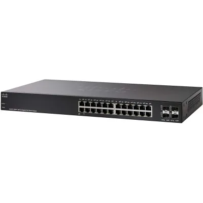 Switch Cisco 28-Port Gigabit PoE Smart (SG220-28MP-K9-UK)