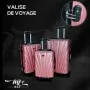 Set 3 Valise de voyage  MAJI BAG   ABS30-C/RG