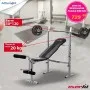 Banc de musculation pliable EVERFIT (WBK-500+AC)
