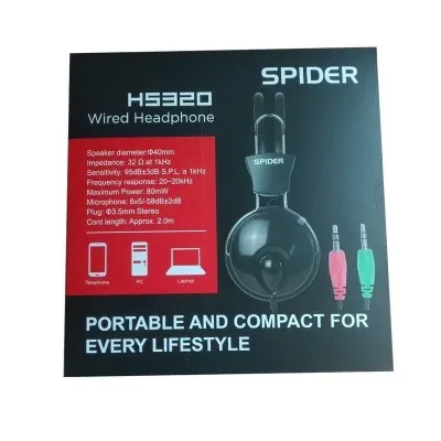 MICRO CASQUE SPIDER JACK 5320 (SPIDER-5320)