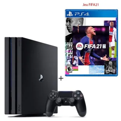 Console playstation 4 1tb pro + Abonnement Fifa 21