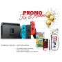 Nintendo switch console + joy con neon