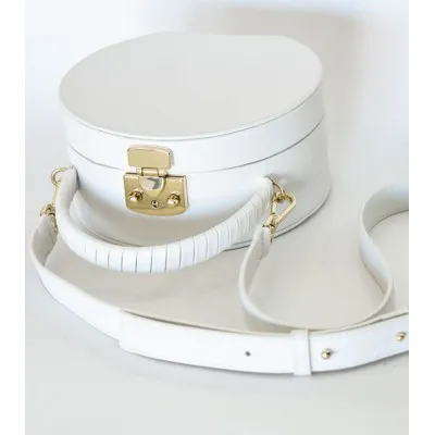 SAC À MAIN Round Bag GUILD Blanc (B010)