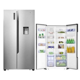 Réfrigérateur SIDE BY SIDE HiSenSe 516L NOFROST -SILVER (RC-67WSB) Hisense - 1