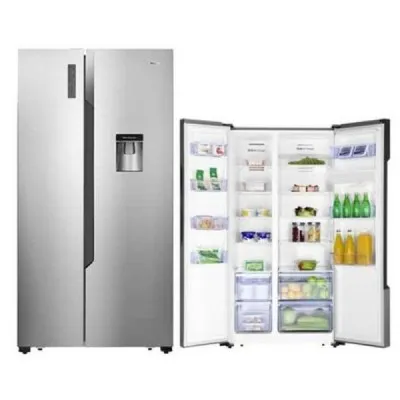 Réfrigérateur SIDE BY SIDE HiSenSe 516L NOFROST -SILVER