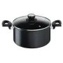 Faitout TEFAL Unlimited 24 cm + Couvercle -Noir