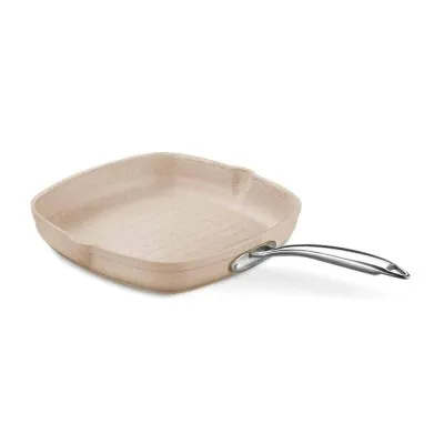 Poêle À Griller Carrée En Granite 28x28 cm KORKMAZ