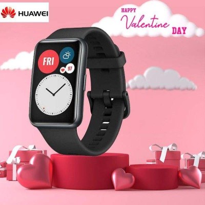 Montre Connect Huawei Watch Fit Black Tunisie Prix le moins cher
