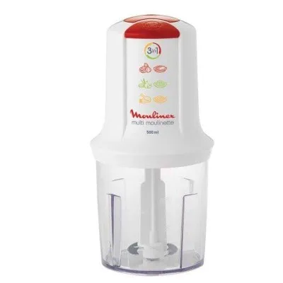 Mini Hachoir 500W Moulinex -Blanc