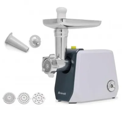Hachoir à Viande BRANDT 1200W Gris (HAC1200BG)
