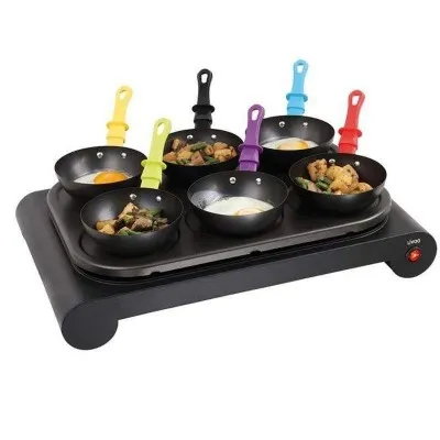 Set 3en1 Mini Crêpière 1000 W Livoo