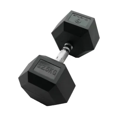 Haltère hexagonal gomme 22.5kg SVELTUS 1 pièces (1207)