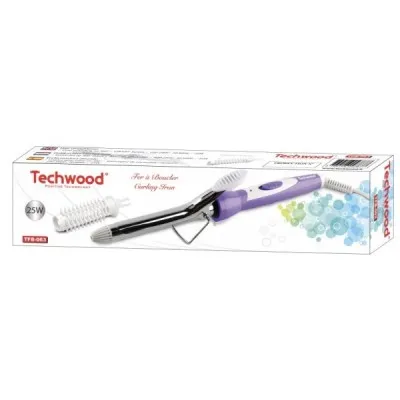 Fer à boucler TECHWOOD -Violet (TFB-063)