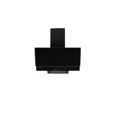 HOTTE DÉCORATIVE INCLINÉ NOIR 90CM-AZUR  (AZ-980)