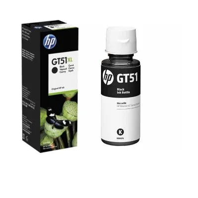 Bouteille D\'encre Original HP GT51/GT52 - Noir