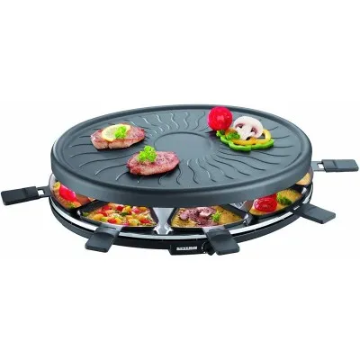 Grill raclette 8 personnes 1100W SEVERIN (RG2681)