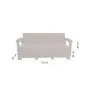 Salon Jardin Syphax 5 places PACK CONFORT -Light Taupe SOFPINCE