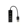 HUB USB - USB 2.0 4 PORTS - NOIR (H-204B)