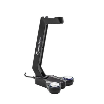 Support White SHARK Pour Casque Gamer TOTEM-PRO /SC & HUB/ -Noir