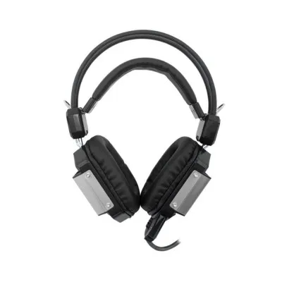 Micro Casque Gamer White SHARK  JAGUAR-7.1 -Noir & Argent