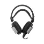 Micro Casque Gamer White SHARK  JAGUAR-7.1 -Noir & Argent