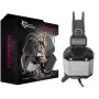 Micro Casque Gamer White SHARK  JAGUAR-7.1 -Noir & Argent