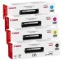 PACK TONER CANON NOIR JAUNE BLEU MAGENTA