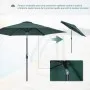 Parasol en aluminium INCLINABLE (TWIST)