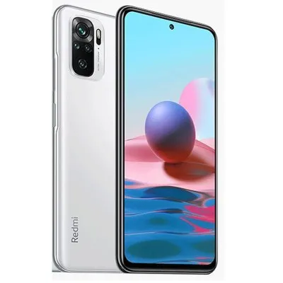 SMARTPHONE XIAOMI REDMI NOTE10 128GO 6G- PEBBLE WHITE (REDM-N10-6-128-WHT)