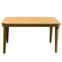 Table rotin prestige caramel (PRESTIGE370-CAR) sofpince - 2 chez affariyet pas cher