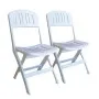 Lot de 2 Chaises Pliable Seichelle - Blanc SOFPINCE