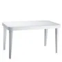 Table rotin prestige blanc