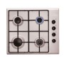PLAQUE DE CUISSON SEG 60CM 4 FEUX INOX (H6400Q) SEG - Affariyet-bas prix