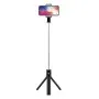 TRÉPIED SELFIE KSIX PRO POUR SMARTPHONE AVEC TÉLÉCOMMANDE 70CM - NOIR