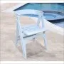Chaise Pliable Rimel Sotufab -Blanc