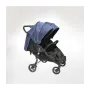 Poussette twin stroller bleu (PST010-BL)