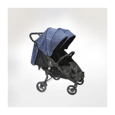 Poussette twin stroller bleu (PST010-BL)