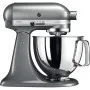 Robot pâtissier à tète inclinable artisan 4,8 L -Silver KITCHENAID