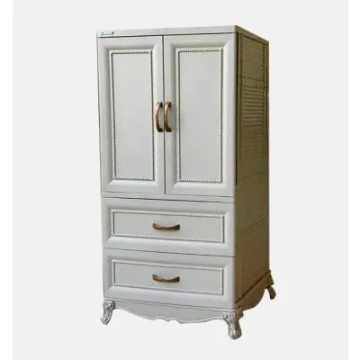 Armoire cleopatra 2 portes 2 casiers