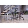Chaise metallica tabouret (4440)  - 1-chez affariyet prix moins cher