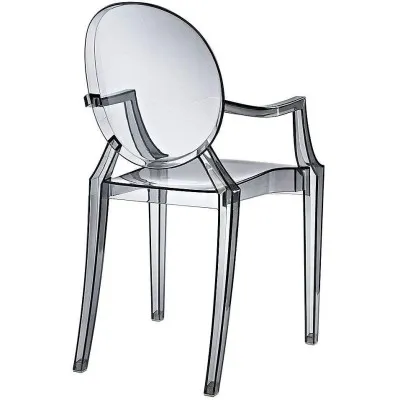 Chaise empliable avec accoudoirs (MÉDAILLON II NOIR)