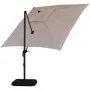 Parasol déporté en aluminium CARRÉ 2,5 X 2,5 M (SHADOW)